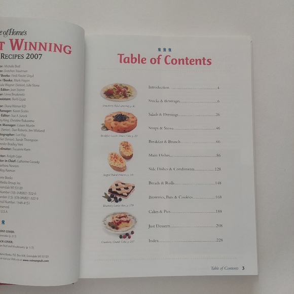 Taste Of Home Contest Winning Annual Recipe Books 2006/2007 - Picture 5 of 10